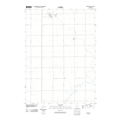 2010 Map of Corwith, 2010 Print