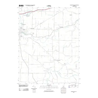 2010 Map of Corydon East, 2010 Print