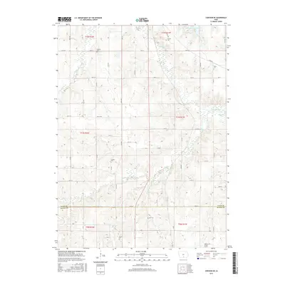 2015 Map of Corydon NE, 2015 Print