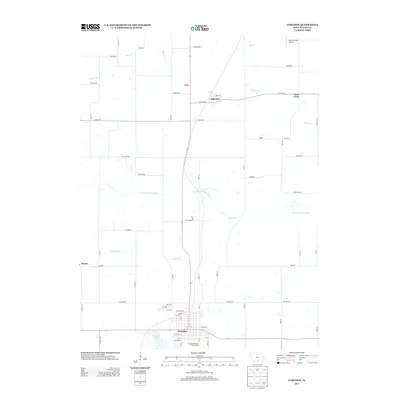 2013 Map of Corydon, 2013 Print