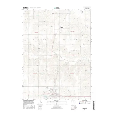 2015 Map of Corydon, 2015 Print