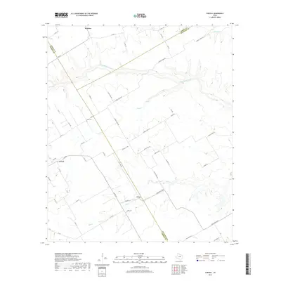 2019 Map of Coryell, 2019 Print