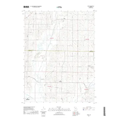 2017 Map of Cosby, 2017 Print