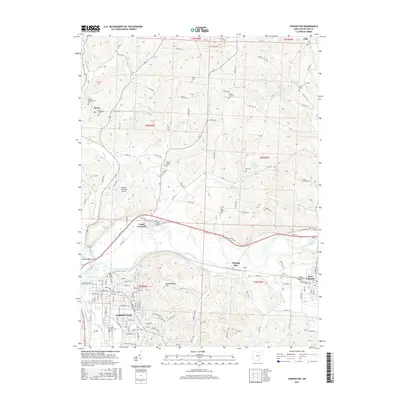2016 Map of Coshocton, 2016 Print