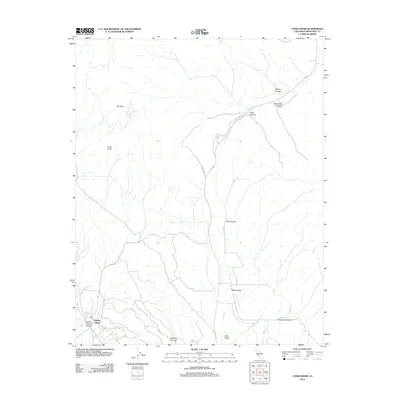 2012 Map of Cosio Knob, 2012 Print