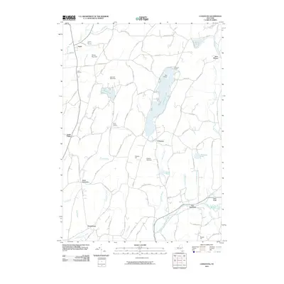 2010 Map of Cossayuna, 2010 Print
