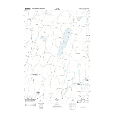 2013 Map of Cossayuna, 2013 Print