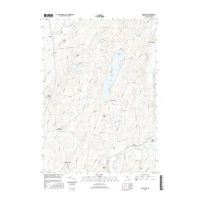 2016 Map of Cossayuna, 2016 Print