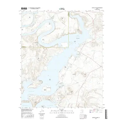 2016 Map of Costello Island, 2016 Print
