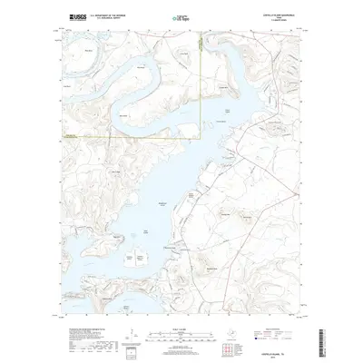 2019 Map of Costello Island, 2019 Print