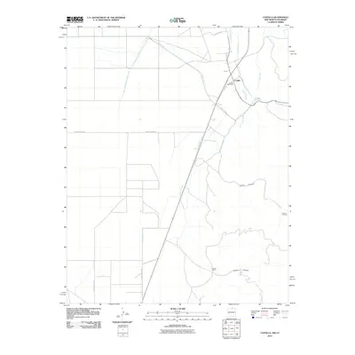2010 Map of Costilla, 2010 Print