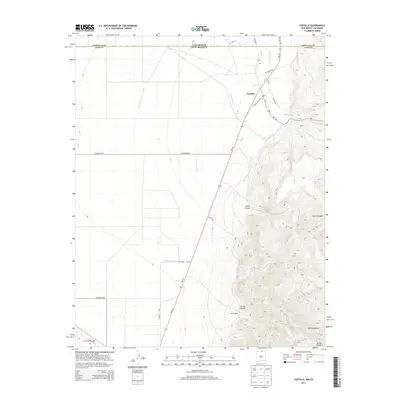 2013 Map of Costilla, 2013 Print