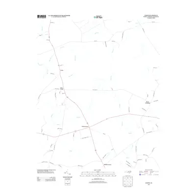 2013 Map of Costin, 2013 Print