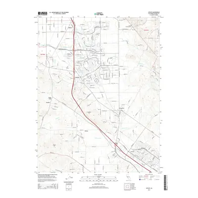 2015 Map of Cotati, 2015 Print