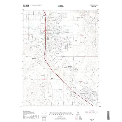 2018 Map of Cotati, 2018 Print
