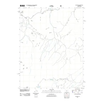 2011 Map of Cotopaxi, 2011 Print