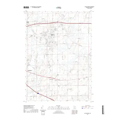 2018 Map of Cottage Grove, 2018 Print