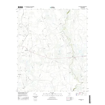 2017 Map of Cottageville, 2017 Print