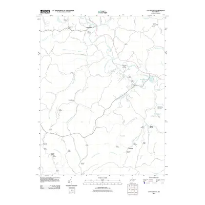 2011 Map of Cottageville, 2011 Print