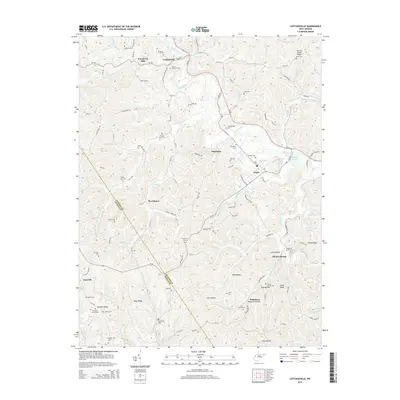 2014 Map of Cottageville, 2014 Print
