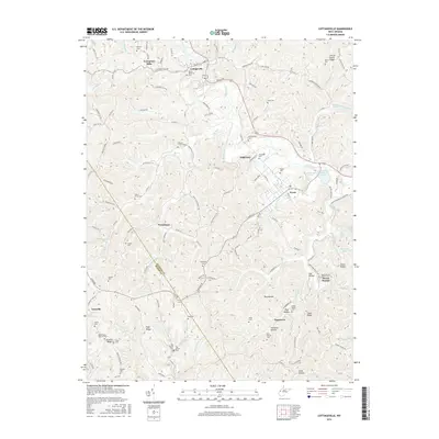2016 Map of Cottageville, 2016 Print