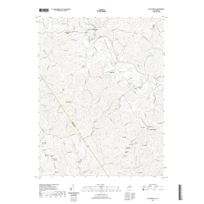 2019 Map of Cottageville, 2019 Print