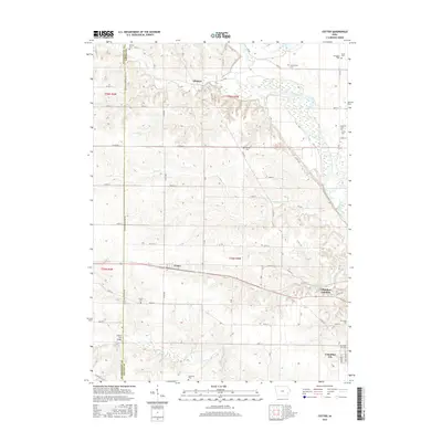 2015 Map of Cotter, 2015 Print
