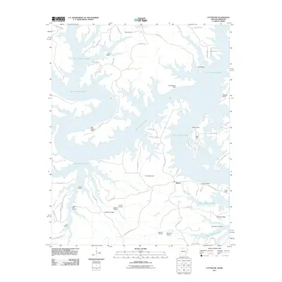 2011 Map of Cotter NW, 2011 Print