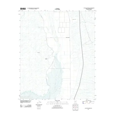 2011 Map of Cotton Center, 2011 Print