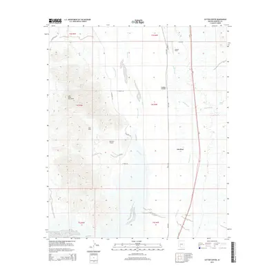 2014 Map of Cotton Center, 2014 Print