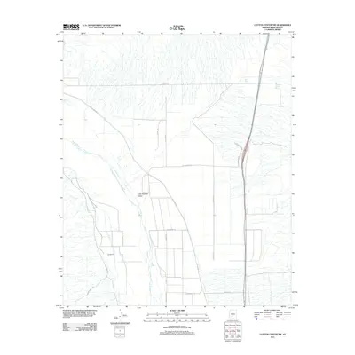 2011 Map of Cotton Center NW, 2011 Print