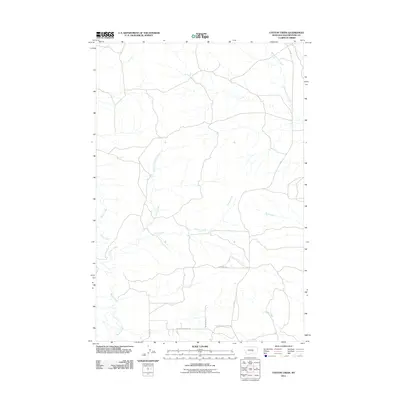 2011 Map of Cotton Creek, 2011 Print