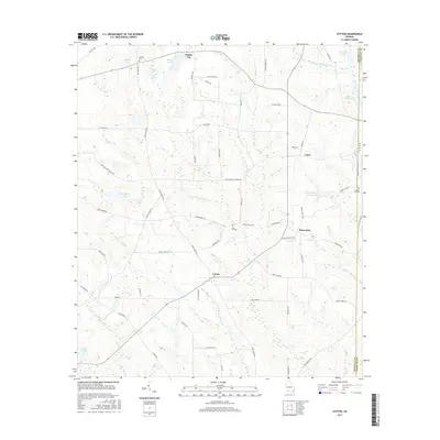 2017 Map of Cotton, 2017 Print