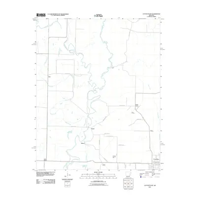 2011 Map of Cotton Plant, 2011 Print
