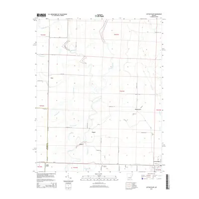 2014 Map of Cotton Plant, 2014 Print