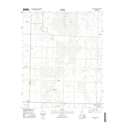 2017 Map of Cotton Plant, 2017 Print
