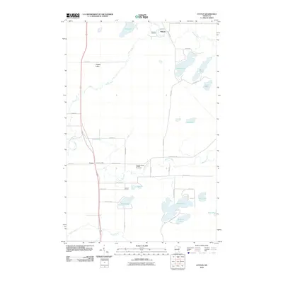 2010 Map of Cotton, 2010 Print