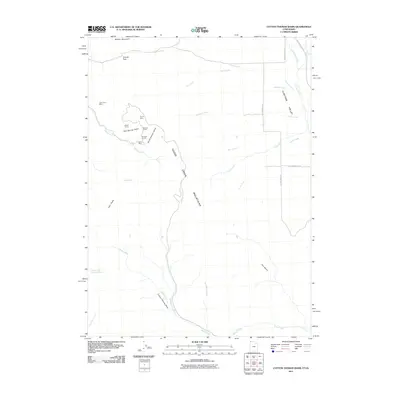 2011 Map of Cotton Thomas Basin, 2011 Print