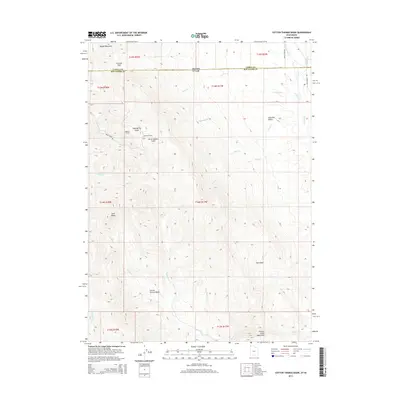 2014 Map of Cotton Thomas Basin, 2014 Print