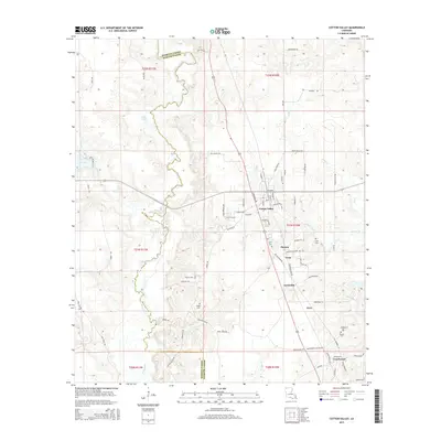 2015 Map of Cotton Valley, 2015 Print