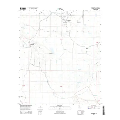 2015 Map of Cottonport, 2015 Print