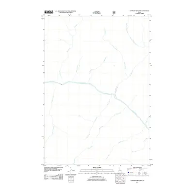 2011 Map of Cottontail Point, 2011 Print