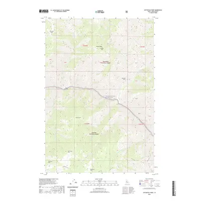 2020 Map of Cottontail Point, 2020 Print