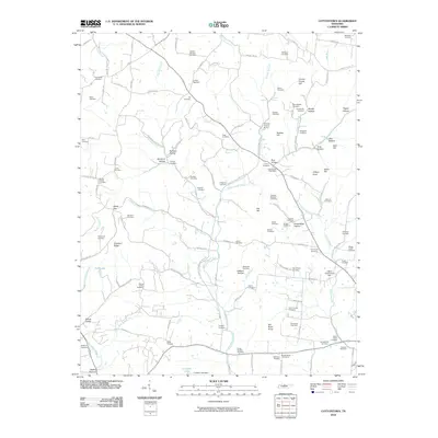 2010 Map of Cottontown, 2010 Print