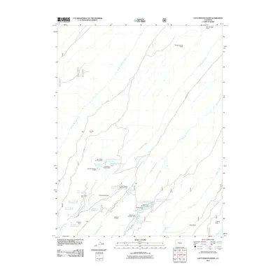 2011 Map of Cottonwood Basin, 2011 Print