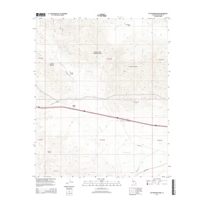 2015 Map of Cottonwood Basin, 2015 Print
