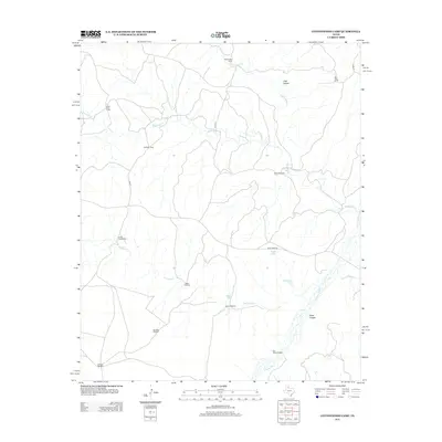 2013 Map of Cottonwood Camp, 2013 Print