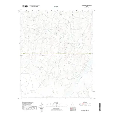 2019 Map of Cottonwood Camp, 2019 Print