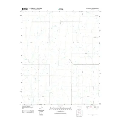 2012 Map of Cottonwood Creek, 2012 Print