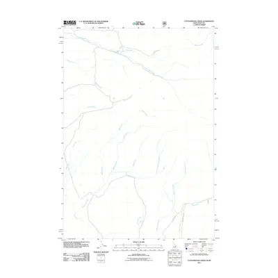 2011 Map of Cottonwood Creek, 2011 Print